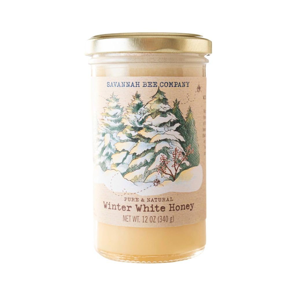 Amazon.com : Savannah Bee Winter White Honey in 12 oz Tower Jar